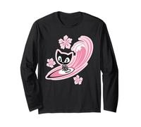 Surfing Cat Long Sleeve T-Shirt