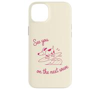 Surfing Dog, Puppy on a Surfboard, See You On The Next Wave Case for iPhone 14 Plus