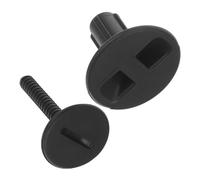 Surfing Foot Rope Buckle Black Nylon Plastic Paddleboard Accessory