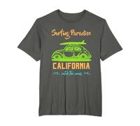 Surfing Paradise California Catch The Waves Surf Surfer Gift T-Shirt