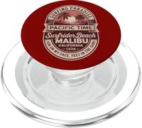 Surfing Paradise Malibu Pacific Time Vintage Sunset PopSockets PopGrip for MagSafe