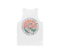 Surfing Skull White - Tank - white - XXL - 100% Cotton XXL