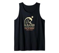 Surfing Surf Board Beach Surfer Gift Vintage California Tank Top