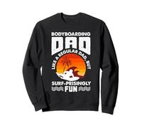 Surfing Surfboarder Bodyboarder Wave Bodyboarding Sweatshirt