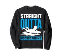 Surfing Surfboarder Bodyboarder Wave Bodyboarding Sweatshirt