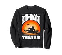 Surfing Surfboarder Bodyboarder Wave Bodyboarding Sweatshirt