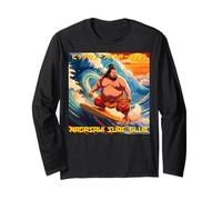 Surfing The Big Waves! Nagasaki Surf Club Long Sleeve T-Shirt