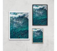 Surfing Time Giclee Art Print - A4 - Print Only