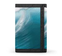 Surfing Wallet,Credit Card Holder,Three-fold Wallet for Passport Covers, Purse Passport Bag for Men Women