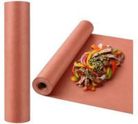 Surflyee Butcher Paper for Smoking, 40CMx20M Unbleached Butcher Paper Roll | Pink Kraft Papers Roll for Grill, BBQ, Smoker, Brisket, Ribs, Fish Meat