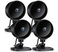 Surfola Indoor Camera 1080P Surveillance Camera 4-Pack, AI Human Motion Detection, Home Security Camera, Two-Way Audio, Night Vision, Live View, TF & 2.4G WiFi