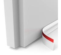 SURFOU Draft Excluder Strip, Self Adhesive Draught Excluder, Door Seal for Energy Saving, Draft Stopper Seal Strip for Soundproofing, Quick and Easy Installation, Ideal for Keeping Out Cold