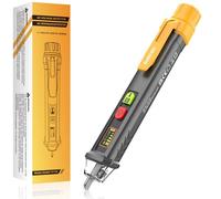 SURFOU Voltage Tester Pen, Dual-Range AC 12v/48v~1000v Non Contact Detector with NCV, LED Light, Audible Alarm, Indicator Wire Breakpoint Finder, and Live/Neutral Cable Detection