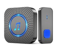 SURFOU Wireless Doorbell, Waterproof Wall Plug-in
