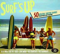 SURF'S UP-50 ORIGINAL SURFING SOUNDS 2 CD NEW