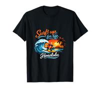 Surf's Up for Life Honolulu HI City Pride T-Shirt