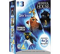 Surf's Up/Monster House/Open Season (Box Set) (Blu-ray, 2008) ...