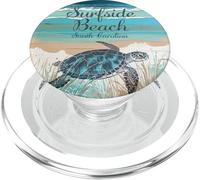 Surfside Beach South Carolina Sea Turtle Beach Decor PopSockets PopGrip for MagSafe
