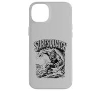 SurfSquatch! Bigfoot Surfer Vintage Wave Sasquatch Case for iPhone 14 Plus
