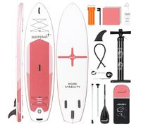 Surfstar Inflatable Paddle Board with Welding Technology, 34" Ultra Wide Inflatable SUP Paddleboards with Camera Mount and iSup Accessories, All Around Stand UP Paddle Boards for Adults & Youth