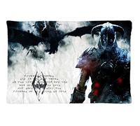 Surful Gift Pillow Case ~ Video games dragons the elder scrolls posters hero the elder scrolls v skyrim dovahkiin dragonborn alduin alduin the world eater ~ Image (One Side) Custom 30x20 Inches Pillowcase