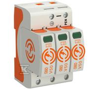 Surge arrester 3P Type 1+2 V50-3-280 5093511