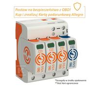 Surge Arrester 4P Type 1+2 V50-3+NPE-280 5093526