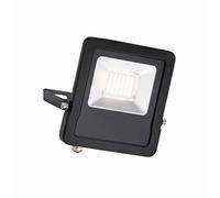 Surge Matt Black 30W Weatherproof Outdoor Security Light Flood Lights LED Cool White 4000K IP65 Rated