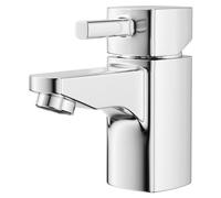 Surge Polished Mini Mono Basin Tap | Chrome | Brass | 43mm x 113mm x 116.5mm