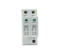 Surge Protective Device SPD DC 600V 800V 1000V 2P 20KA~40KA Low-voltage Arrester House Din Rail 2 Poles Protector YRSP-D2 1Pcs(2P 1000V,Blue TUV)