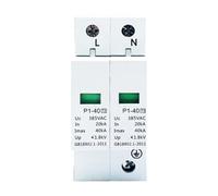Surge Protector 2P White POE(JZP1-B40 3P)