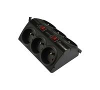 Surge Protector Extension Lead 6 Outlet ACAR SMART 1.5m Black