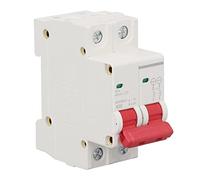 Surge Protector, Maximum 400V 4500A Breaking Capacity Multifunctional Surge Protection Breaker Device Good on Off Effect No Stuck for Power Equipments Automatic switch (Color : 2p)