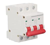 Surge Protector, Maximum 400V 4500A Breaking Capacity Multifunctional Surge Protection Breaker Device Good on Off Effect No Stuck for Power Equipments Automatic switch (Color : 3p)