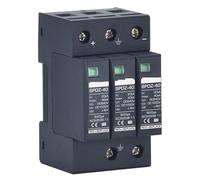 Surge Protector Protective Device Photovoltaic DC SPD 2P/3P DC12V 24V 48V 500V 690V 1000V 20KA~40KA 1Pcs(DC690V)