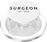 Surgeon Est. 2026, New Doctor Medical School Graduation PopSockets PopGrip for MagSafe