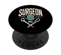 Surgeon Mode Funny Surgery Mask Tools Doctor PopSockets Adhesive PopGrip