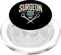 Surgeon Mode Funny Surgery Mask Tools Doctor PopSockets PopGrip for MagSafe