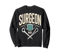 Surgeon Mode Funny Surgery Mask Tools Doctor Sweatshirt