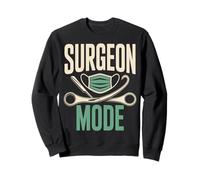Surgeon Mode Funny Surgery Mask Tools Doctor Sweatshirt