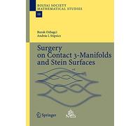 Surgery on Contact 3-Manifolds and Stein Surfaces: 13 (Bolyai Society Mathematical Studies, 13)
