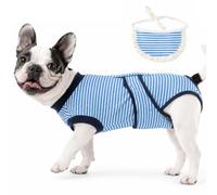 Surgery Recovery Suit for Female Male Dog, Soft Onesie After Spay Neuter,S+
