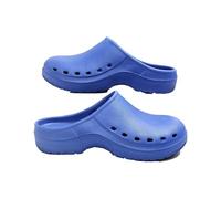 Surgery Shoes Women Nurse Comfortable Waterproof Short Surgical Operating Room Medical Shoes, Light Non Slip Work Shoes for Men, Chefs Kitchen Nurses Clogs for Work(Blue,39-40)