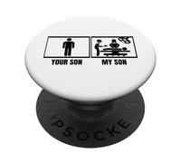 Surgery Your Son My Son Dad Mom Funny Surgeon PopSockets Adhesive PopGrip
