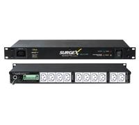 Surgex International SX1213RTi 1U Rack Mountable Surge Eliminator with 8X IEC Outlets and Remote Function