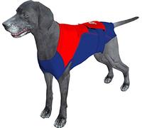 Surgi~Snuggly E Collar Alternative - with American Textile Safely Protects Your Pet's Wounds and Bandages, The Original Dog Onesies Snuggly Suit Provides Anti Anxiety Relief (XLL - BR)