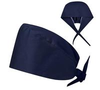 Surgical Cap Adjustable Cotton Scrub Hat,Breathable Medical Doctor Nurse Cap Surgical Head Cover,Medical Scrub Hat,Reusable Washable Multipurpose Hat Comfortable for Long Wear
