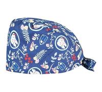 Surgical Cap, Tooth Printed Dentist Surgical Hat, Protection Scrubs Hat Women Men Nurse Dentist Working Cap Pharmacy Hat Headgear Cap