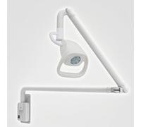 Surgical Exam Light, LED Medical Shadowless Lamp, 180° Rotation, Adjustable Brightness, Wall Mounted, Ideal for Outpatient Use