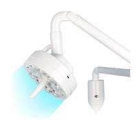 Surgical Examination Light, 360° Rotatable Shadowless Lamp, Wall-Mounted for Gynecological, Outpatient, Dental Procedures, Adjustable Color Temperature